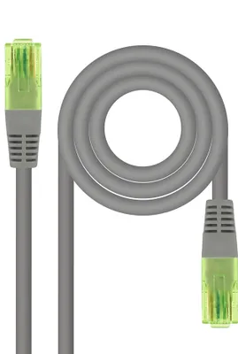 Produktbild von Rj45 Cat6 Cat6 Utp Awg26 Cca 1m Grau Nanokabel 10.20.1401