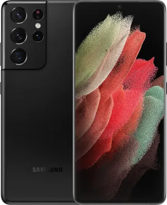 Produktbild von Samsung Galaxy S21 Ultra 5G SM-G998B, 17,3 cm (6.8"), 12 GB, 128 GB, 108 MP, Android 11, Schwarz
