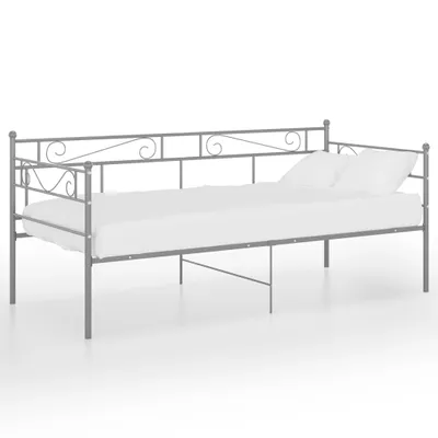 Obrázok produktu pre vidaXL Rám rozkladacej pohovky sivý kovový 90x200 cm