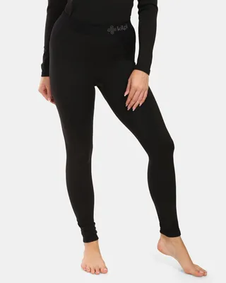 Produktbild von Nahtlose Damen-Thermohose Kilpi OLINE-W, SCHWARZ, Größe 36