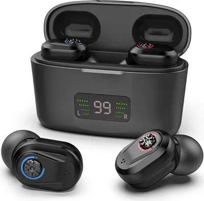 Imagen del producto de Audífono, diseño digital intraauricular fácil de usar, encendido automático, con imanes, pantalla con reducción de ruido