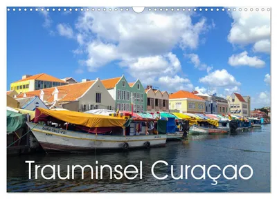 Produktbild von Kalender 2027 · US-Version · Trauminsel Curaçao (Wandkalender 2027 17" × 12" Querformat), CALVENDO 12-Monats-Wandkalender