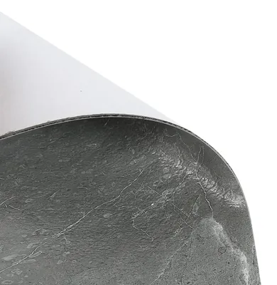 Obrázok produktu pre Ikodm, vinylové podlahové dlaždice, 1 m², samolepiace, sivá mramorová imitácia, 11 kusov. Dlaždice s dizajnom imitujúcim mramor, s realistickou textúrou