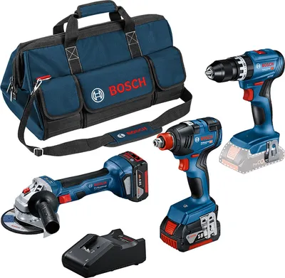 Immagine prodotto di Bosch Professional 0615990N31 Handwerker, Heimwerker, Akkugeräte Werkzeugset 5teilig (0615990N31)