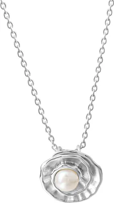 Produktbild von Celesta Silber Halskette 925 Silber Süßwasserzuchtperle