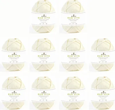 Produktbild von 10x DMC Eco Vita Raffia – umweltfreundliches Garn aus 100 % Holzfasern (Farbe 31)