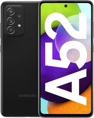 Produktbild von Samsung Galaxy A52 256 GB Dual-Sim Awesome Black Neu