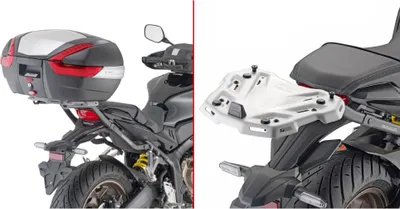Produktbild von Givi Monokey/monolock Honda Cb 650 R Topcase Heckmontage Schwarz Schwarz One Size