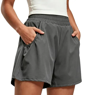 Productafbeelding van Solidchoice - Vrouwelijke Zwemshorts met Hoge Taille