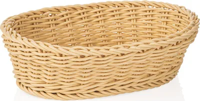 Produktbild von Tischkorb Korb hellbeige Gastro 25 x 19 x 6,5 cm, Polypropylen