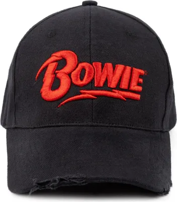 Obrázok produktu pre David Bowie - Kšiltovka pre mužov/dámy uni NS6941 (One Size) (Black/Red)