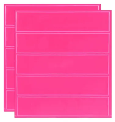 Productafbeelding van Reflecterende stickers, waterdichte zelfklevende nachtwaarschuwingsstickers, 11,5 cm x 2,5 cm, veiligheidsreflecterende strips voor rugzakken