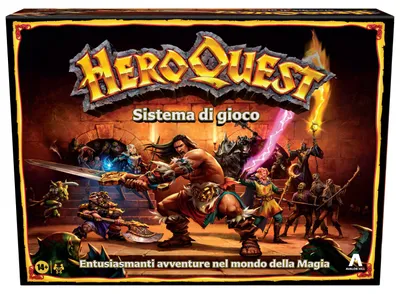Immagine prodotto di Sistema di gioco Avalon Hill HeroQuest Gioco da tavolo Viaggio/Avventura
