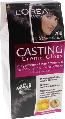 Produktbild von Loreal, Haarfärbemittel, 200 Schwarzbraun, 1 Stück