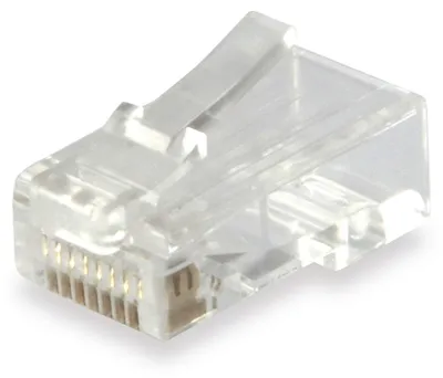 Productafbeelding van Equip 121144 Equip Cat.6 RJ45 Endstecker ungeschirmt 100 Stk Bulk