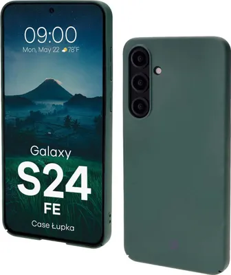 Produktbild von Bizon Case Lupka Samsung Galaxy S24 FE grün