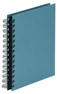 Produktbild von Rössler S.O.H.O., Blau, 60 Blätter, 180 x 180, Spiralbindung, Schwarz, 210 mm
