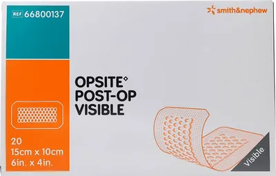 Immagine prodotto di Opsite Post Op Visible 10x15 cm benda 20 pz