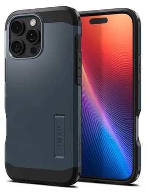 Obrázok produktu pre Spigen Tough Armor AI (MagFit), Ochranný obal, Apple, iPhone 16 Pro, 16 cm (6.3"), Šedá