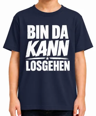 Imagen del producto de Camiseta divertida con frase, ideal como regalo o para expresar una opinión, con un toque de sarcasmo. Color azul marino, talla 116