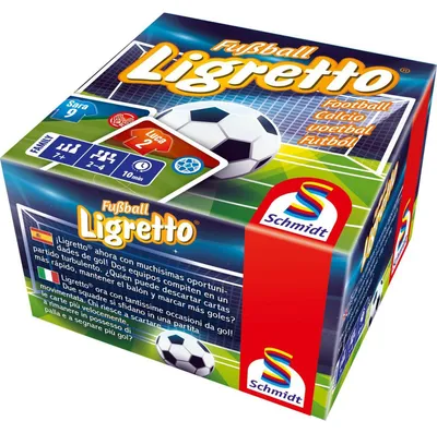 Produktbild von Schmidt Spiele Ligretto Fußball, Kartenspiel