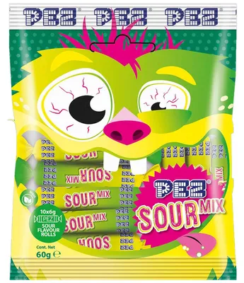 Produktbild von PEZ Sour Mix Rolls 10er
