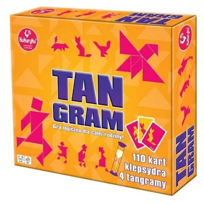 Obrázok produktu pre Kukuryku Tangram Gra Logiczna Łamigłówka
