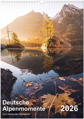 Produktbild von Deutsche Alpenmomente (Wandkalender 2026 DIN A3 hoch), CALVENDO Monatskalender