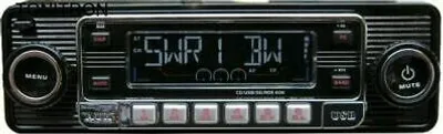 Produktbild von Dietz 301 Classic Oldtimer Youngtimer Retro Radio DAB+ Autoradio USB Aux schwarz