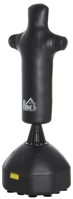 Image de Support pour sac de frappe pour adultes – Poteau de frappe | Couleur : Noir | Dimensions : 64 x 60 x 180 cm