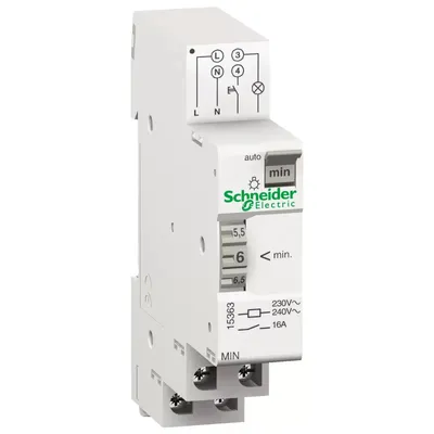 Produktbild von GS Treppenlichtautomat 220/240V 15363 Multi 9 16A 1-7min. Einschaltdauer