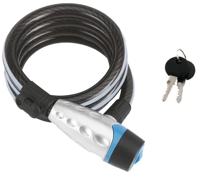 Produktbild von BURG-WÄCHTER Kabel-Fahrradschloss 1650 180 Reflex 1.800 mm schwarz