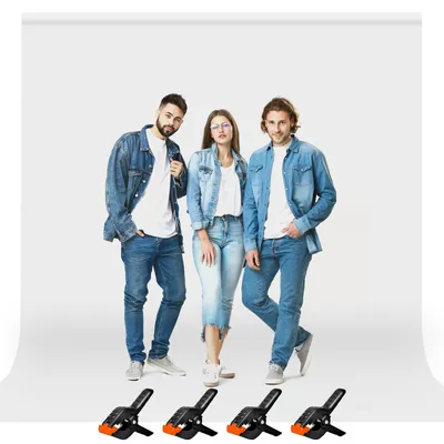 Obrázek produktu pro Heysily, pozadí pro fotografii, bílé, 3x3 metry – omyvatelné pozadí pro fotografování