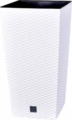 Produktbild von rATO SQUARE 26,5x26,5x50cm, 11/26,6l, WEISS (S449)