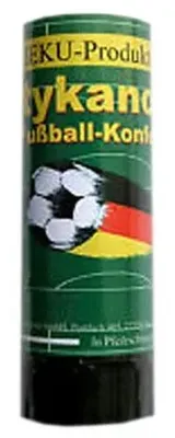 Produktbild von Riesen Party Kanone mit Fußball Konfetti