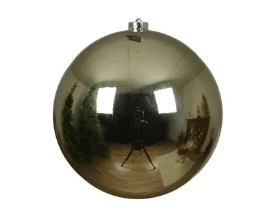 Produktbild von Weihnachtskugeln Kunststoff 14cm 1 Stück - Rosmarin