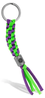 Imagen del producto de Llavero multifuncional con paracord y cuenta de titanio