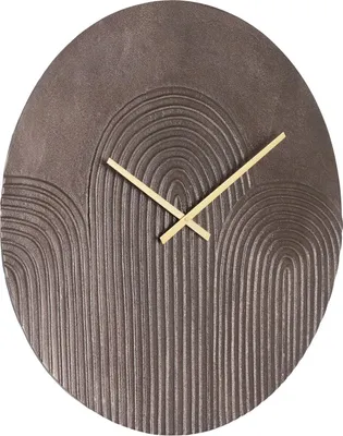 Productafbeelding van Light & Living - Wandklok Gwenna - Bruin - Ø 58 cm