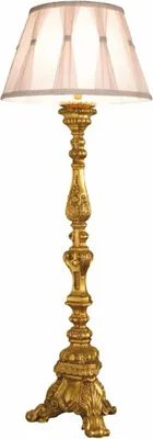 Produktbild von Casa Padrino Luxus Barock Stehleuchte Gold H. 183 cm - Italy
