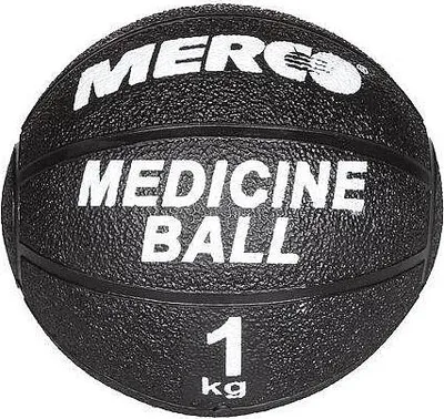 Obrázok produktu pre Black gumový medicinální míč Hmotnost: 2 kg