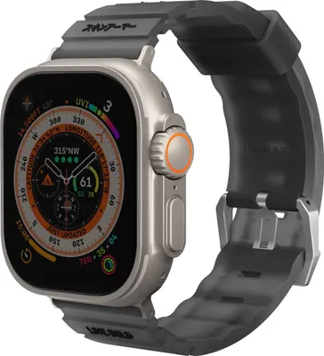 Obrázek produktu pro Skinarma Řemínek Shokku Apple Watch 49/45/44Mm Smoke/Smoke