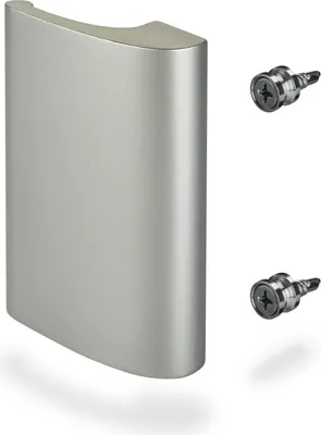 Immagine prodotto di Maniglia per porta da balcone SEJA in alluminio anodizzato grigio argento 82 x 52 x 20 mm di SOTECH