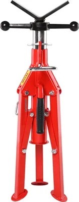 Obrázok produktu pre VEVOR Stojan na rúry s V-hlavou, nosnosť 1134 kg, stojan na rúry, nastaviteľná výška 0,32 až 30,48 cm, prenosný, skladací stojan na rúry na zváranie, automobilové a stavebné projekty