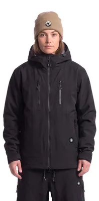 Produktbild von Snowboardjacke Chaletoph Schwarz Größe M, 20K Wassersäule, 20K Atmungsaktivität