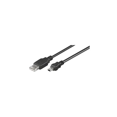 Obrázek produktu pro Goobay 50768, 3 m, USB A, Mini-USB B, USB 2.0, 0,48 Gbit/s, Černá