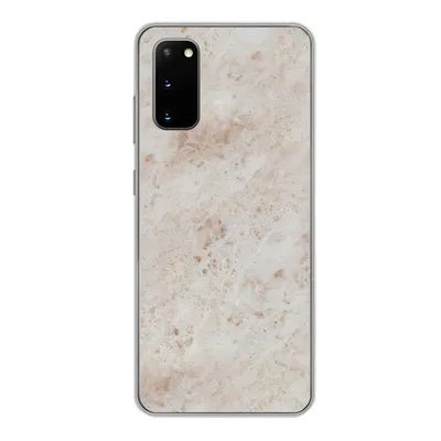 Produktbild von MuchoWow® Handyhülle Schutzhülle Hülle für Samsung Galaxy S20 Marmor - Muster - Braun Silikon Softcase Handy Hülle - Bild