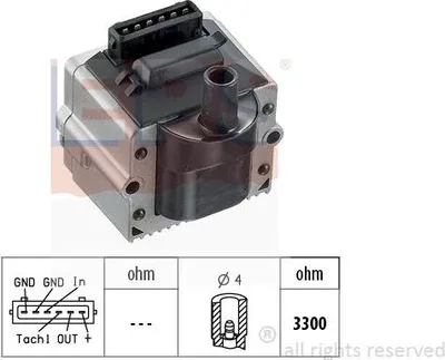 Produktbild von EPS Zündspuleneinheit 1.990.416 für VW PASSAT Variant (3A5 35I)