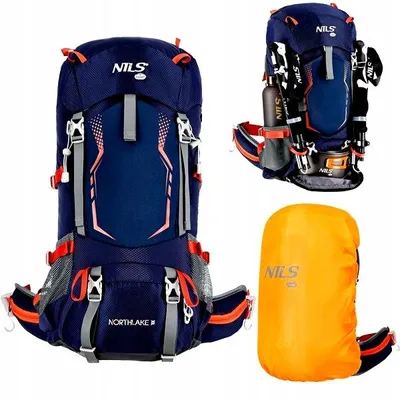 Produktbild von Nils Camp NC1993 Trekkingrucksack mit 40L Volumen Blau
