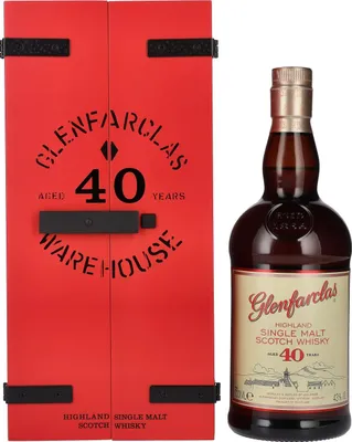 Produktbild von Glenfarclas 40 Years + Box 700ml 43% Vol.
