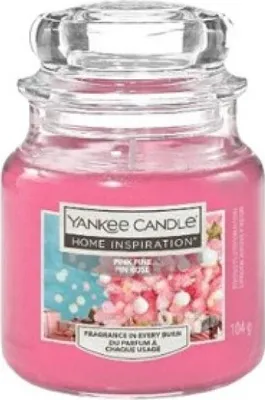 Image de Bougie parfumée Home Inspiration petit pin rose 104 g
